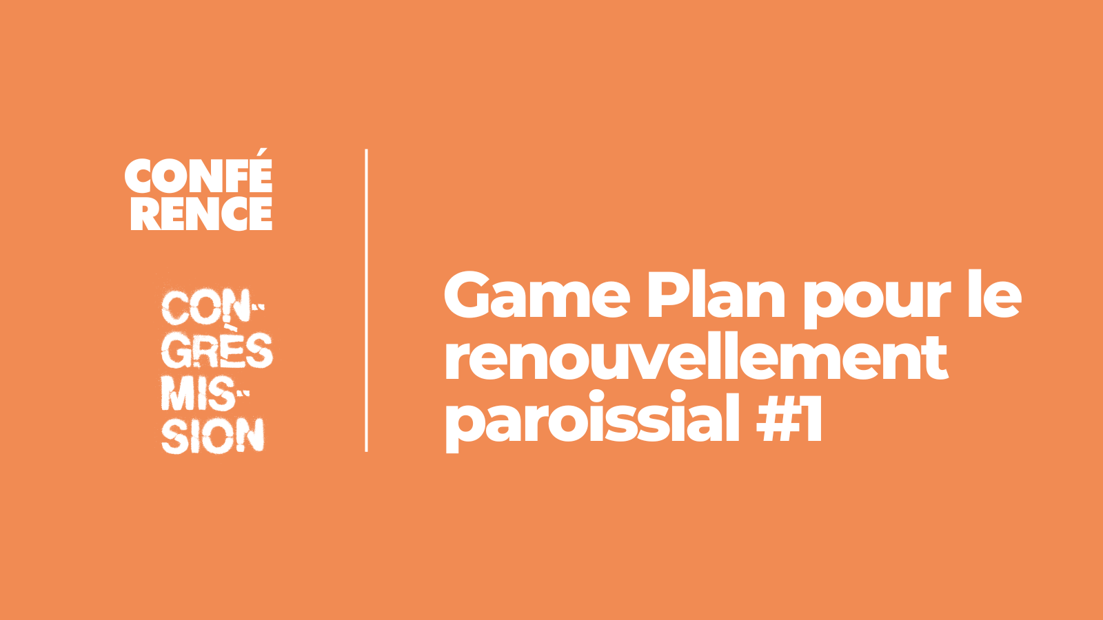 Image - Game Plan pour le renouvellement paroissial | Partie 1