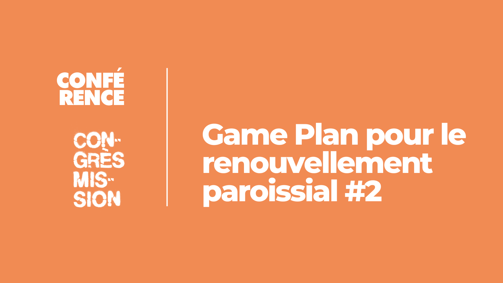 Image - Game Plan pour le renouvellement paroissial | Partie 2